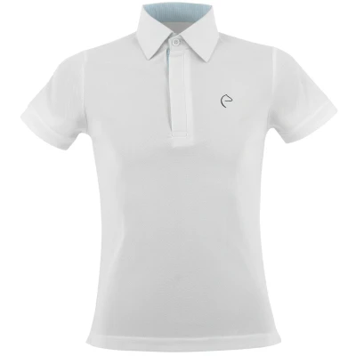 Abbildung von EQUITHÈME Polo Edy Mesh Kids Weiß