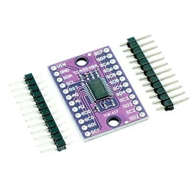 Abbildung von Paradisetronic.com 8 Kanal I2C Multiplexer TCA9548A zur Vermeidung von Adresskollisionen, 3 5V, für z.B. Arduino, Raspberry Pi
