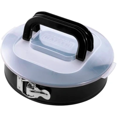 Abbildung von ORIGINAL KAISER Inspiration Springform Bake Take mit Transporthaube Ø26cm, Kunststoff, Schwarz