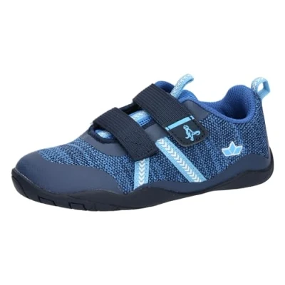 Abbildung von Lico Jungen Mädchen Aride V Barfußschuhe, Blau/Marine, 30 EU