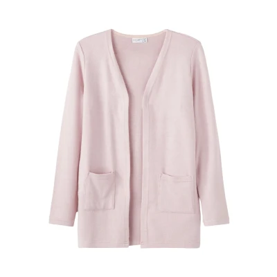 Abbildung von Name it Nkfvicti LS CARD Strickjacke für Kinder, Größe: 98, Burnished lilac