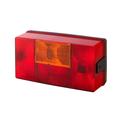Abbildung von HELLA 2SD 006 040 131 Heckleuchte links rot/gelb schwarz für Anhänger, ohne Glühlampen