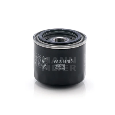 Abbildung von MANN FILTER W 811/83 Ölfilter 3/4 16 UNF mit einem Rücklaufsperrventil Anschraubfilter NISSAN: MICRA 1