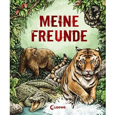 Abbildung von Meine Freunde (Wilde Tiere): Erinnerungsbuch für Kinder ab 6 Jahre (Eintragbücher)