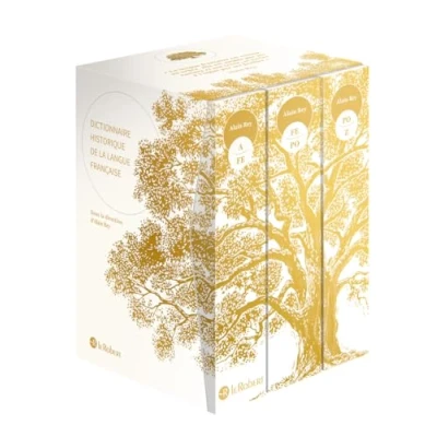 Abbildung von Dictionnaire Historique de la langue française Coffret 3 volumes blanc: en volumes, blanc