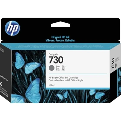 Abbildung von HP 730 (P2V66A) Original Tintenpatrone, 1er Pack Grau, Designjet