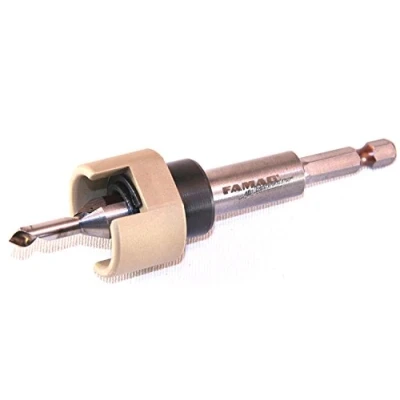 Abbildung von FAMAG 3577 Bohrer Senker Satz 5mm mit Tiefenanschlag, Senkdurchmesser 12mm
