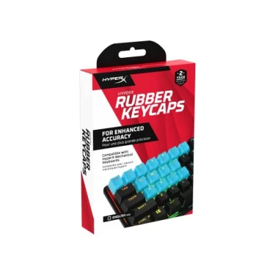 Abbildung von HyperX Rubber Keycaps Gaming Accessory Kit, 19 Tasten, Englisch (US) Layout, Blau