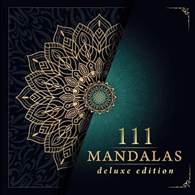 Abbildung von Malbuch für Erwachsene: Deluxe Ausmalbuch Erwachsene mit 111 zauberhaften Mandalas zum Entspannen und Abbauen von Stress. Mandala ... inkl. kostenlose Download Version.