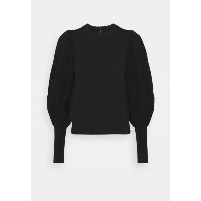 Abbildung von ONLY Onlmelita NECK Strickpullover, Damen, Größe: XL, Black