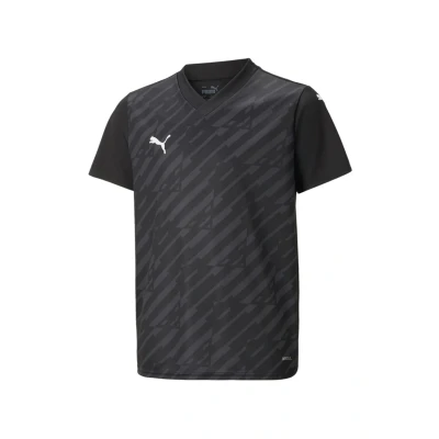 Abbildung von Puma Fussball Teamultimate Tshirt print für Kinder, Größe: 140, Schwarz