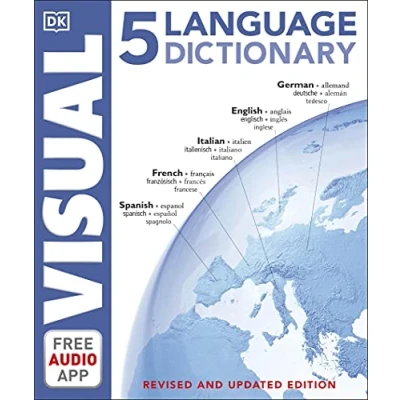 Abbildung von 5 Language Visual Dictionary: Over 6,500 illustrated terms, labelled in English, French, German, Spanish and Italian