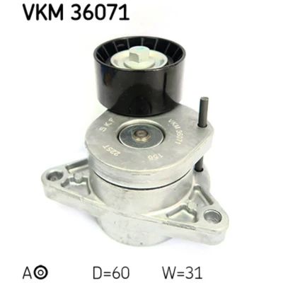 Abbildung von SKF VKM 36071 Spannrolle NISSAN: Interstar Van, RENAULT: TRAFIC 2 Kasten, MASTER Bus