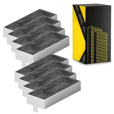 Abbildung von Kf3tec Aktivkohlefilter für Siemens HZ9VRCR0 / Bosch HEZ9VRUD0 17004796 Neff 17004806, Z821VR0 Gaggenau CA282111 (2er Pack) 8 Filter