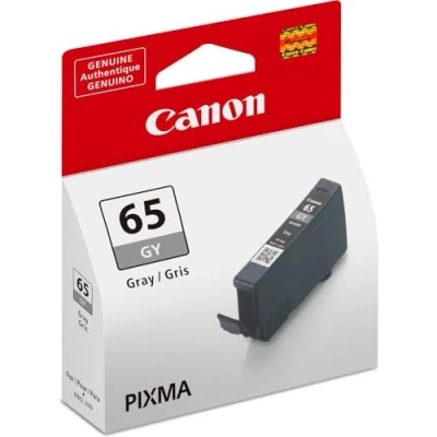 Abbildung von Canon CLI 65 GY Tinte grau, 12,6 ml Druckertinte für PIXMA Tintenstrahldrucker ORIGINAL