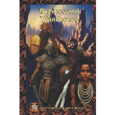 Abbildung von Delvers and Wanderers: New Classes for Four Against Darkness