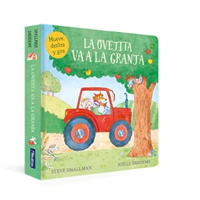 Abbildung von la ovejita va a granja (La que vino cenar. Libro de cartón) (Pequeñas manitas)