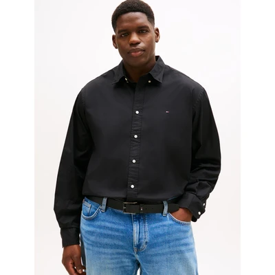 Abbildung von Tommy Hilfiger Big &amp; Tall Langarmhemd »BT FLEX POPLIN SOLID RF SHIRT B«, Große Größen