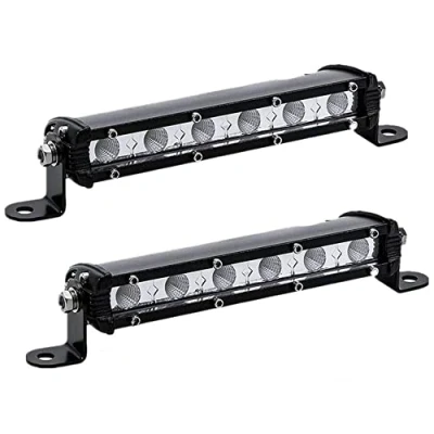 Abbildung von AnTom 18cm Led Rückfahrscheinwerfer Traktor, 18W Wasserdicht Arbeitsscheinwerfer Flach Strahler 12V für Motorrad Traktor Pickup Jeep Campervan