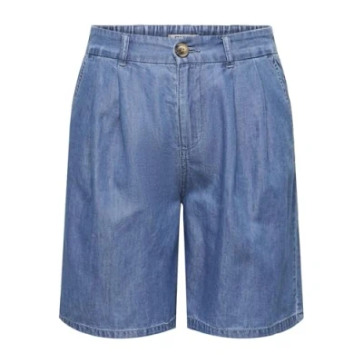Abbildung von ONLY Onlbea LONG Jeans Shorts, Damen, Größe: XS, Medium blue denim