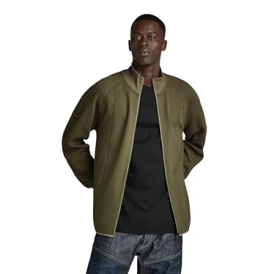 Abbildung von G Star RAW Herren Jirgi Zip Slim Tweeter, Braun (Turf D23476 D271 273), S