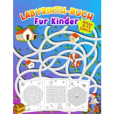 Abbildung von LABYRINTH BUCH für Kinder Alter 8 12 Jahre: Aktivitätsbuch Mädchen und Jungen das perfekte Geschenk ab