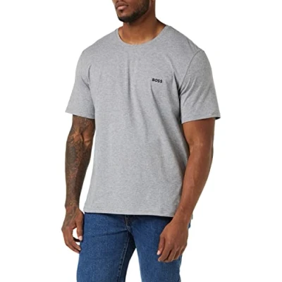 Abbildung von BOSS MIX AND Match Nachtwäsche Shirt, Herren, Größe: XL, Medium grey