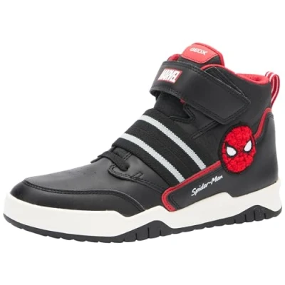 Abbildung von Geox J Perth Boy D Sneaker, Black/RED, 30 EU
