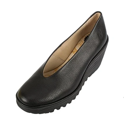 Abbildung von FLY London Damen Yaz Pumps, Schwarz Black 149, 39 EU