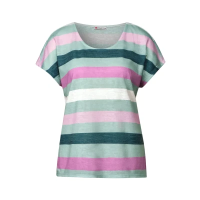 Abbildung von STREET ONE Shirttop, mit Streifenmuster
