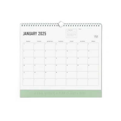 Abbildung von Letts of London Conscious Wandkalender 2025 Salbei