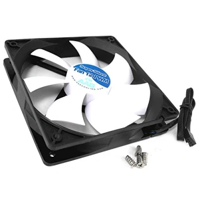 Abbildung von AABCOOLING Super Silent Fan 12 PWM Leise und Efizient 120mm Gehäuselüfter mit 4 Anti Vibration Pads Prozessor Lüfter, CPU Kühler, PC Ventilator, Lüfter 10 19 dB(A), 24,5 63 m3/h