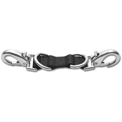 Abbildung von Waldhausen Longiergebissstück Double Schwarz 25cm