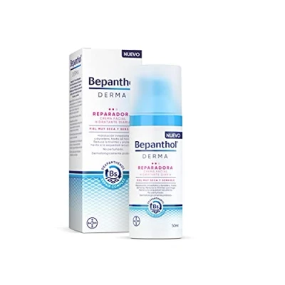 Abbildung von Bepanthol Derma Repair Gesichtscreme, feuchtigkeitsspendend, für sehr trockene und empfindliche Haut, 50 ml