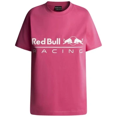 Abbildung von Red Bull Racing x Pepe Jeans Standard FIT TEE Tshirt print, Damen, Größe: Medium, Deep fuchsia