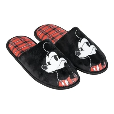 Abbildung von CERDÁ LIFE&#039;S LITTLE MOMENTS Bequeme und rutschfeste Mickey Mouse Hausschuhe lustiges klassisches Design für Fans