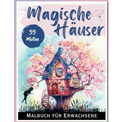 Abbildung von Magische Häuser: Das entspannende Malbuch für Erwachsene und Jugendliche: mit über 55 fantasievollen Fabelhäuser Motiven zum Stressabbau