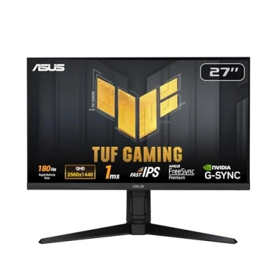 Abbildung von Asus Gaming Monitor »VG27AQL3A«, 69 cm/27 Zoll, 2560 x 1440 px, Wide Quad HD, 1 ms Reaktionszeit, 180 Hz