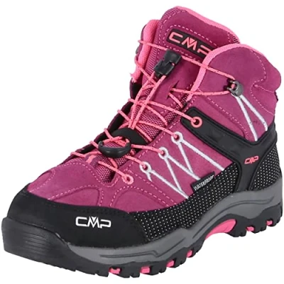 Abbildung von CMP Rigel MID Trekking WP Unisex Alpin/Bergstiefel für Kinder, Größe: 31, Berry/pink fluo Leder und textil