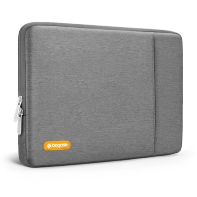 Abbildung von Bagasin Laptop Hülle Tasche, 13 13,3 14 Zoll Laptophülle Laptoptasche Schutzhülle Sleeve für MacBook Air/Pro, Tasche Mac mit Ecken und Kantenschutz