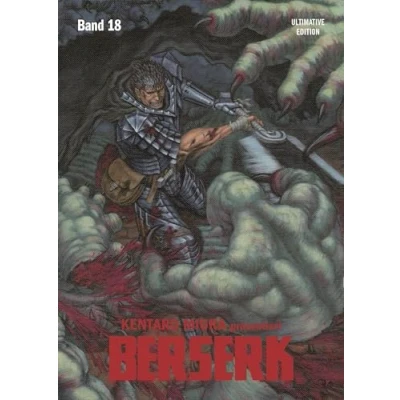 Abbildung von Berserk: Ultimative Edition 18: Das Dark Fantasy Epos! Jetzt im Großformat mit neuer Covergestaltung, um noch tiefer in die faszinierend brutale Welt Kentaro Miuras einzutauchen!
