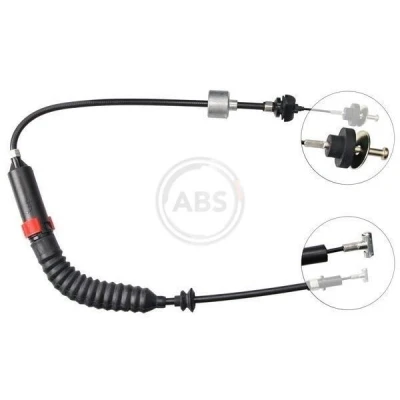 Abbildung von A.B.S. K26200 Kupplungsseil mit automatischer Nachstellung VOLKSWAGEN: Polo III Hatchback, Lupo / 3L, SEAT: Ibiza 2