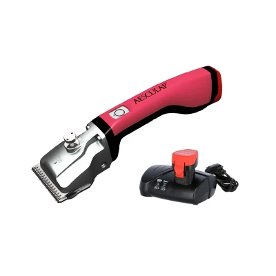 Abbildung von Aesculap Akkuschermachine Bonum Pferd Rosa GT654 Mit 1 Akku