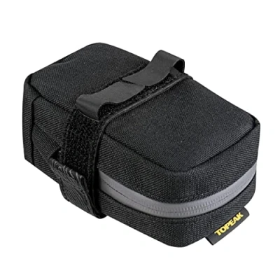 Abbildung von Topeak Unisex Erwachsene Elementa Satteltasche, Schwarz, 0,2L