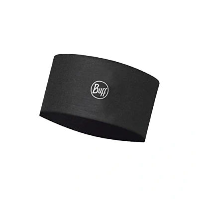 Abbildung von Buff Coolnet UV WIDE Headband Unisex Ohrenwärmer, Größe: One Size, Solid black