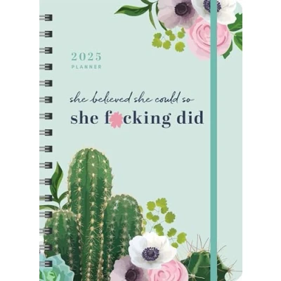 Abbildung von 2025 She Believed Could So F*cking Did Planner: August 2024 December (Calendars &amp; Gifts to Swear By)