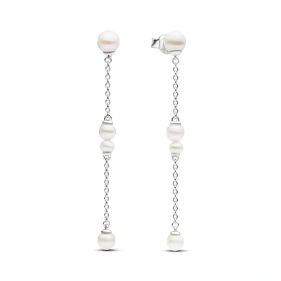 Abbildung von Pandora Timeless Damen Ohrhänger Silber 293152C01