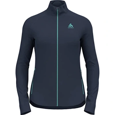 Abbildung von Odlo Damen Langarm Shirt mit Reißverschluss BERRA, dark sapphire, S