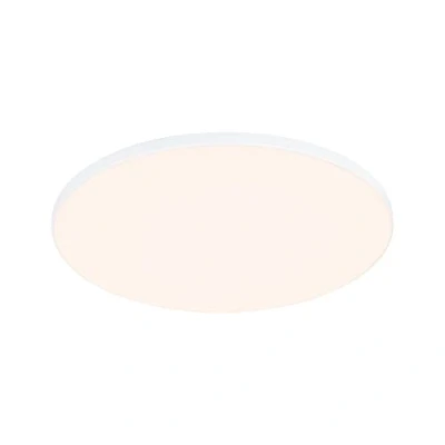 Abbildung von Paulmann 79946 LED Panel Einbaupanel Veluna VariFit Edge 200mm rund dimmbar Warmweiß Weiß Kunststoff Beleuchtungssystem 3000 K