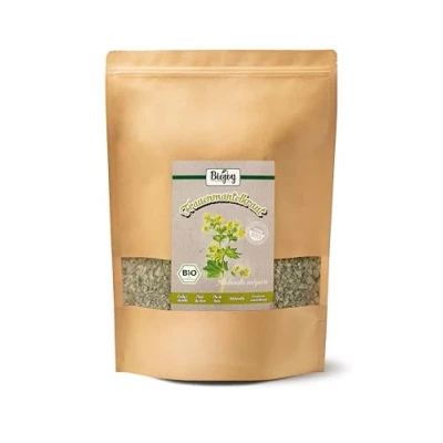 Abbildung von Biojoy BIO Frauenmanteltee (250 g), Frauenmantelkraut getrocknet und geschnitten (Alchemilla vulgaris)
